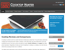 Tablet Screenshot of cooktophunter.com